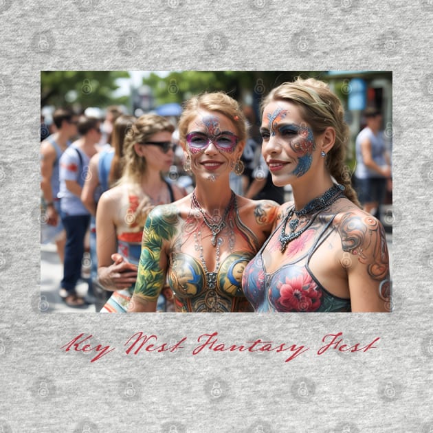 AI Art Fantasy Fest Key West by CreativePhil